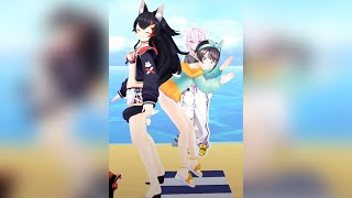 [Vtub]holo仙山 狐狼鴨撞屁屁對決 