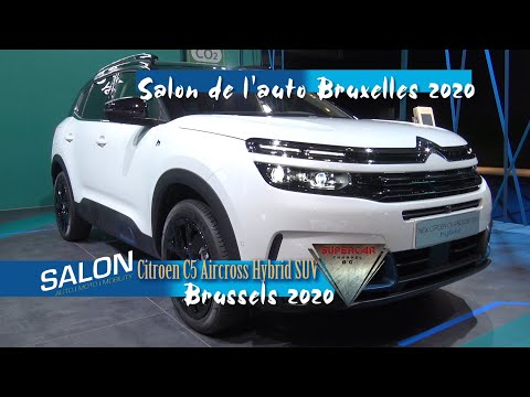 2021  Citroen C5 Aircross Hybrid Suv Salon de l'auto bruxelles 2020 Brussels Motor Show