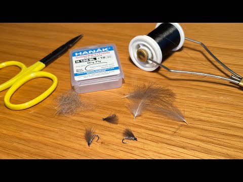 Tying One of the Simplest and Best River Dry Flies | The F Fly