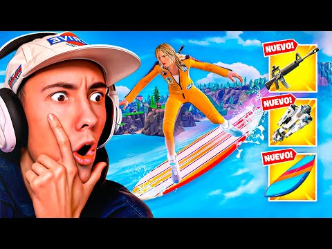 MI PRIMERA VEZ JUGANDO el *CAPITULO 7* de FORTNITE