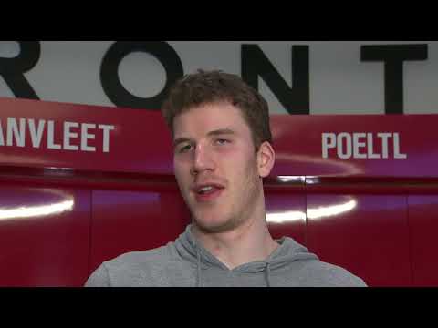 Jakob Poeltl Postgame Interview / Raptors vs Knicks / Feb 8