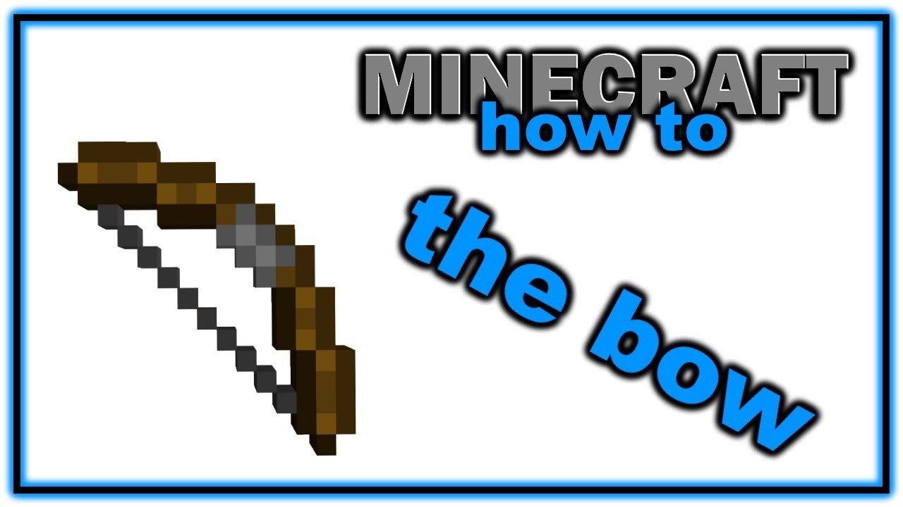 How to Craft and Use a Bow in Minecraft! | Easy Minecraft Tutorial