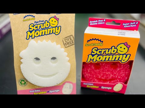 Scrub Daddy Scrub Mommy Dual-Sided Scrubber+Sponge Review