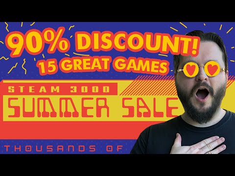 Steam Summer Sale - 90% Discount!! 15 Great games!