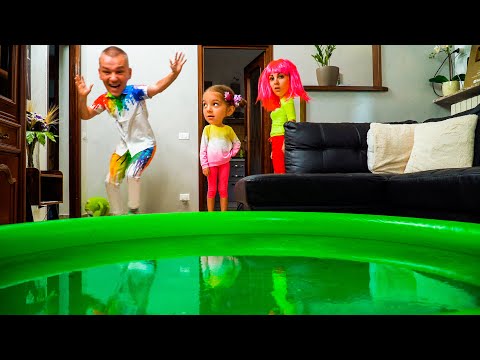 CHI ESCE PRIMO DALLA PISCINA DI SLIME PERDE PER 24 ORE