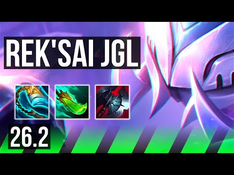 REK'SAI vs EKKO (JGL) | 35K damage | KR Master | 26.2