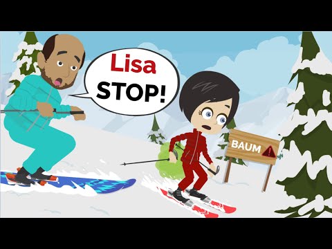 Lisa is THE FASTES on the Ski Track, but then..