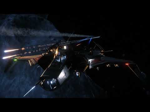 Star citizen Gladiator VS Mustang missile strike