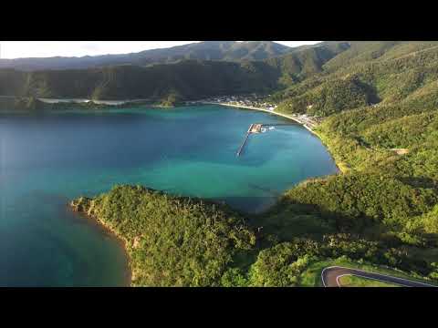 加計呂麻島 夕暮れの大島海峡