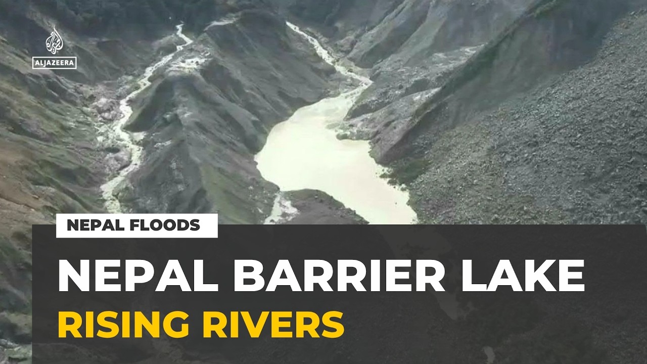 Nepal floods: Rising rivers and barrier lake hamper rescue efforts