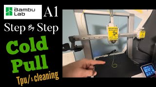 TPU Printing on Bambu A1? Do This Cold Pull First!