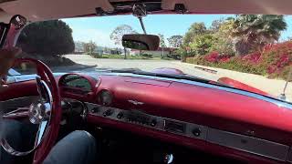 1956 Ford Thunderbird Driving Video