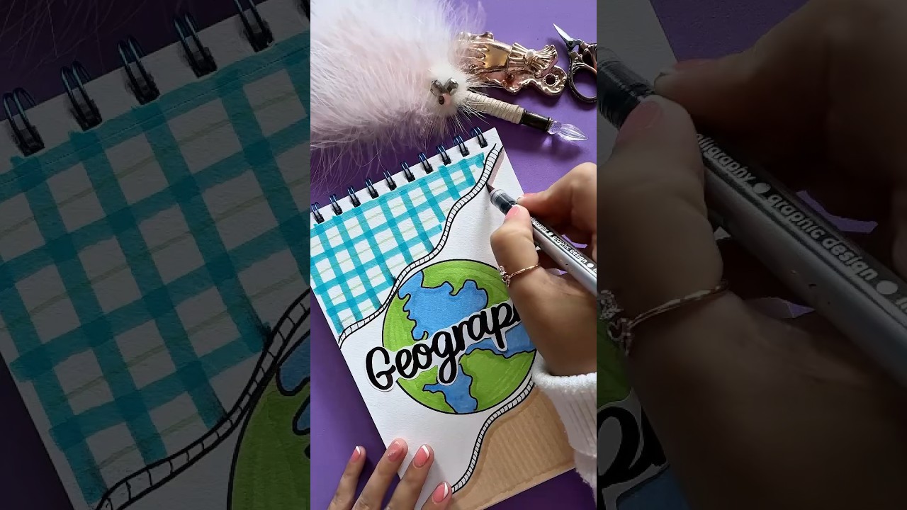 Stunning Front Page Idea: Geography 🌏 #shorts #nhuandaofrontpage #frontpage