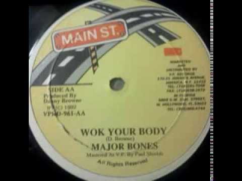 MAJOR BONES-" WORK YOUR BODY"45" VINYL1992""