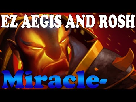 Dota 2 - EZ Rosh and Aegis by Miracle- : OG vs CDEC - FrankFurt Major
