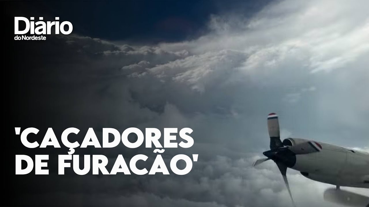 Imagem da notícia: Vídeo mostra 'caçadores de furacão' no olho do furacão Beryl; assista