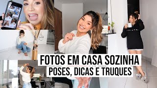 POSES PARA FOTOS SOZINHA EM CASA + dicas e truques | por Jessica Melo