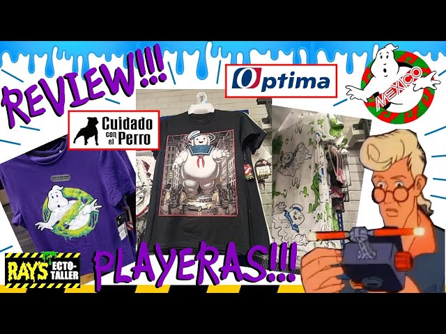 Vídeo relacionado con Ghostbusters Logo original Camiseta, para hombre, negro