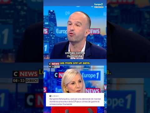 Malaise sur CNEWS quand on évoque le génocide à Gaza. Manuel Bompard recadre Laurence Ferrari.