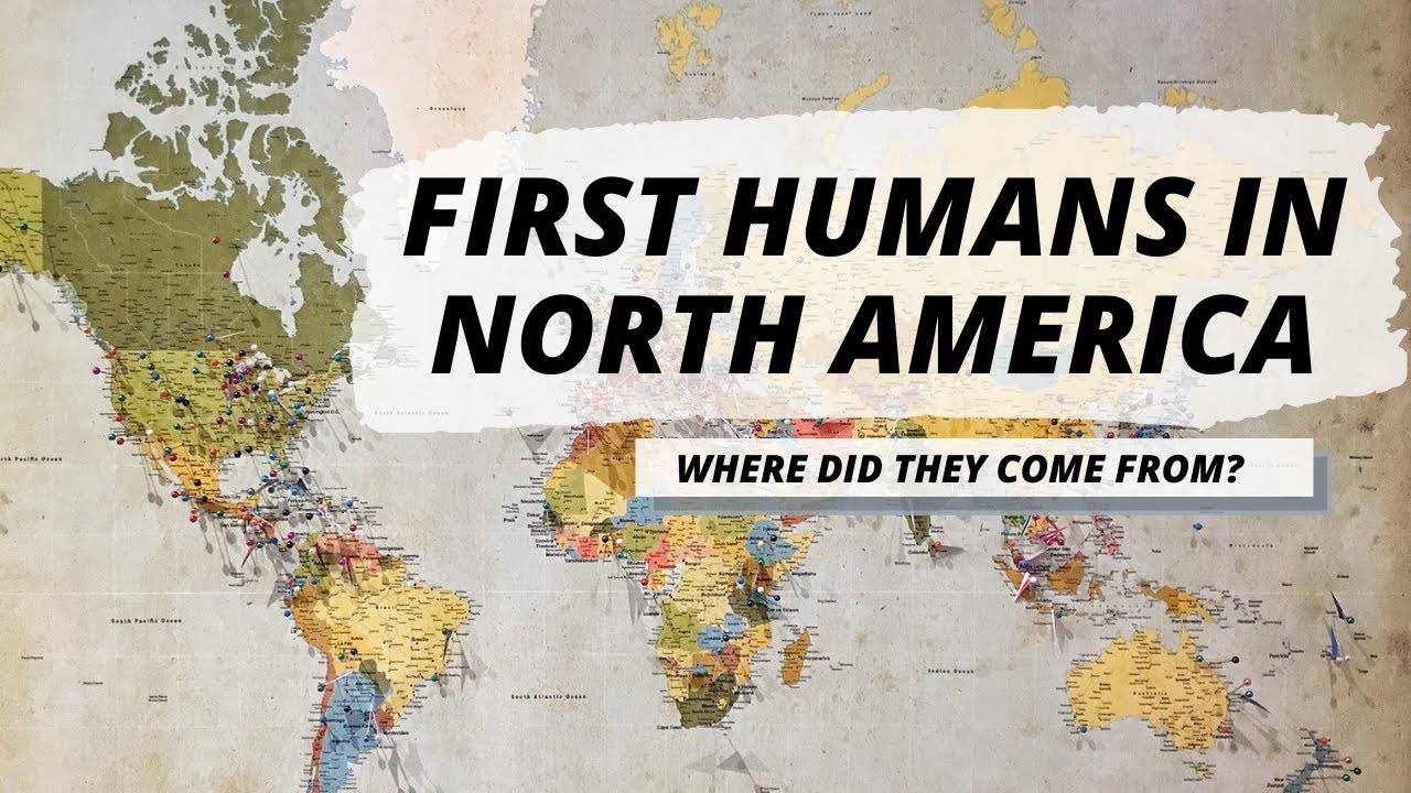 Who first settled North America?