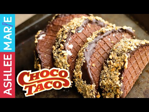 Homemade Choco Taco tutorial