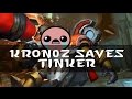 Kron0z saves Tinker | Dota 2 Love story 