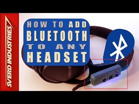 DIY Bluetooth Adapter for ANY Headphones || How To