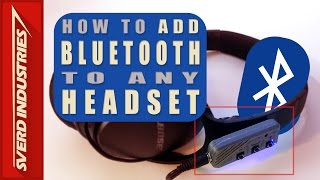 DIY Bluetooth Adapter for ANY Headphones || How To
