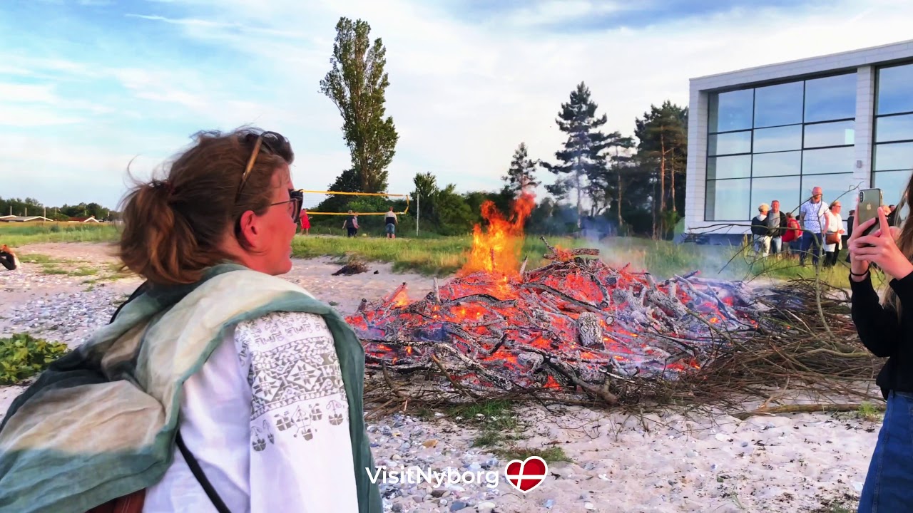 Family time when meeting in Nyborg on bike