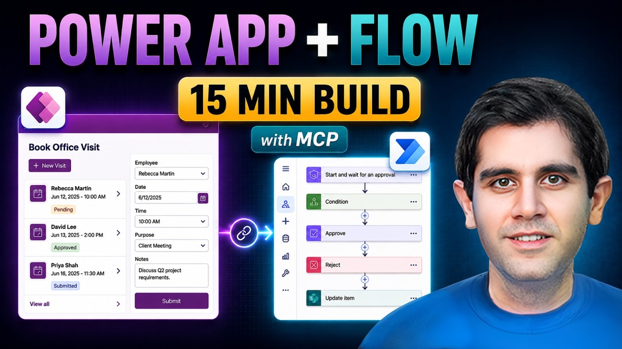Build a Power App + Power Automate Approval Flow in 15 Minutes with MCP