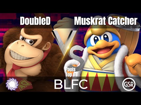 Double D (Donkey Kong) vs Muskrat Catcher (Dedede) - BLFC 2022 Smash Ultimate Winners Semifinals