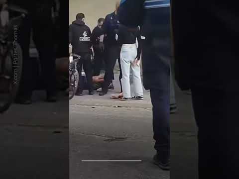 Man dies after French police officer throws him on the ground | AJ #shorts