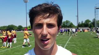 Syracuse QB commit Tommy DeVito previews trek to The Opening