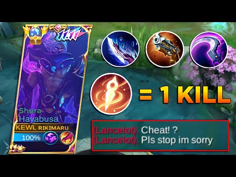 HAYABUSA PASSIVE SKILL = 1 KILL THE ENEMY THOUGHT I WAS CHEAT! 🔥