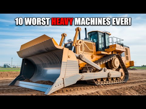 10 Most TERRIBLE Heavy Machines Of All Time!