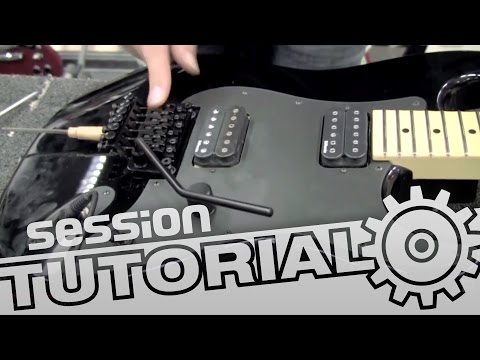 Saiten wechseln an Gitarren mit Floyd Rose System | session Tutorial