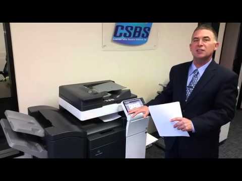 Konica Minolta Bizhub C454 Color Multifunction Printer
