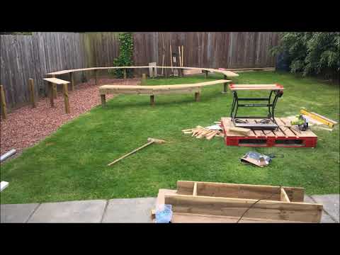 002 Slide show showing the of construction of the 'Cressy Railway' - Gauge 1