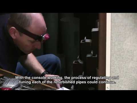 Bishop Street Church Organ Restoration montage