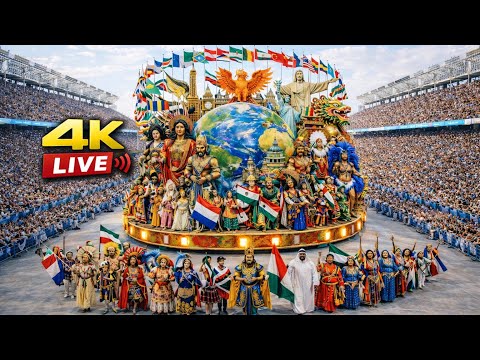 100 Countries Join Rio Carnival — The World’s Biggest Parade in 4K | FULL