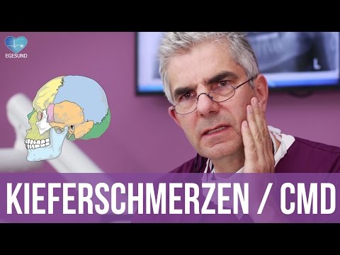 Kiefergelenk, Kopfschmerzen, Gesichtsschmerzen, Kraniomandibuläre Dysfunktion (CMD)