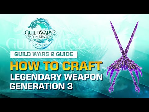 HOW TO CRAFT LEGENDARY WEAPONS GEN 3 IN NORMAL WAY | GUILD WARS 2 GUIDE