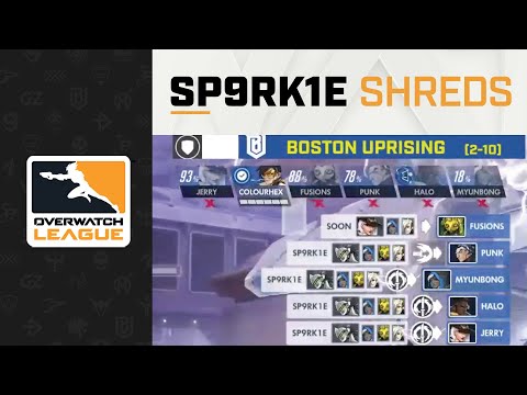 Sp9rk1e Rips Boston Uprising to Shreds on his Debut