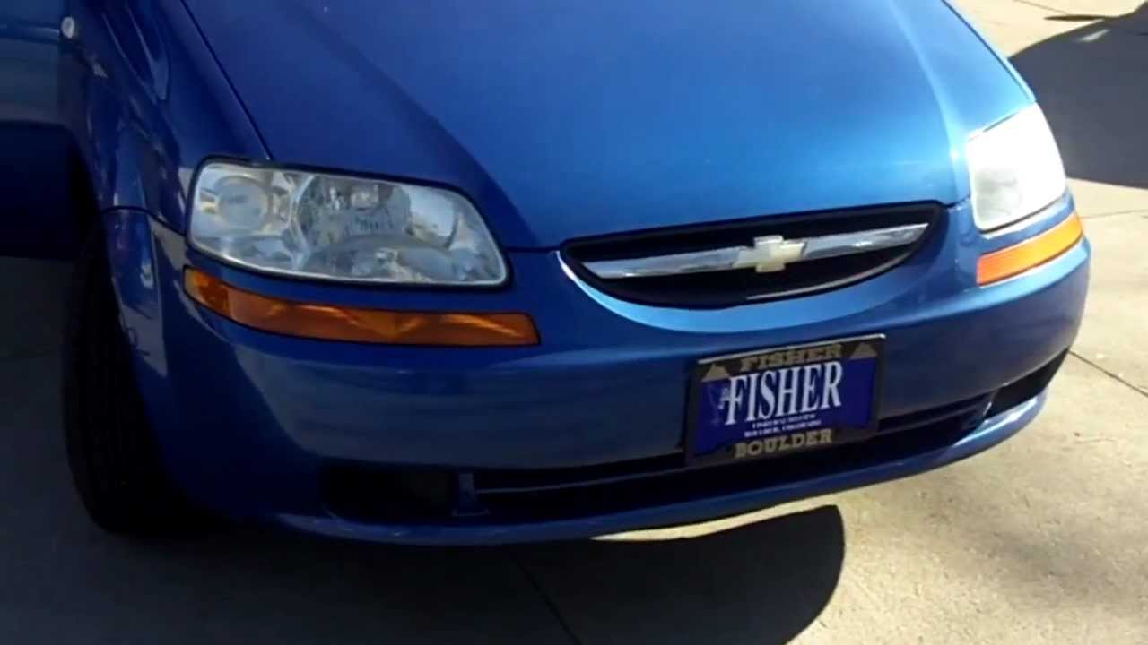 2005 Chevrolet Aveo LT blue | $6900 | Boulder, Colorado ...