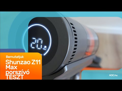 Shunzao Z11 Max porszívó teszt magyarul