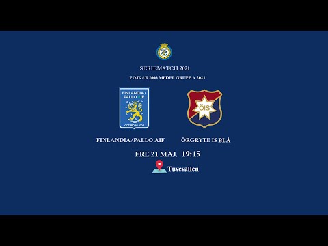 Seriematch: Finlandia Pallo AIF 1-1 Örgryte IS  Blå