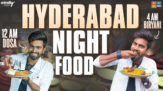 Hyderabad Night Food || Mid Night Food || Wirally Food || Tamada Media