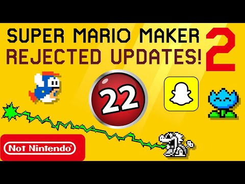 Mario Maker 2 Rejected Updates #22 - Terrifying Twenty Two Of Terrific Ideas