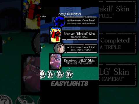 Fast MLG Chance Skin #forsaken #roblox