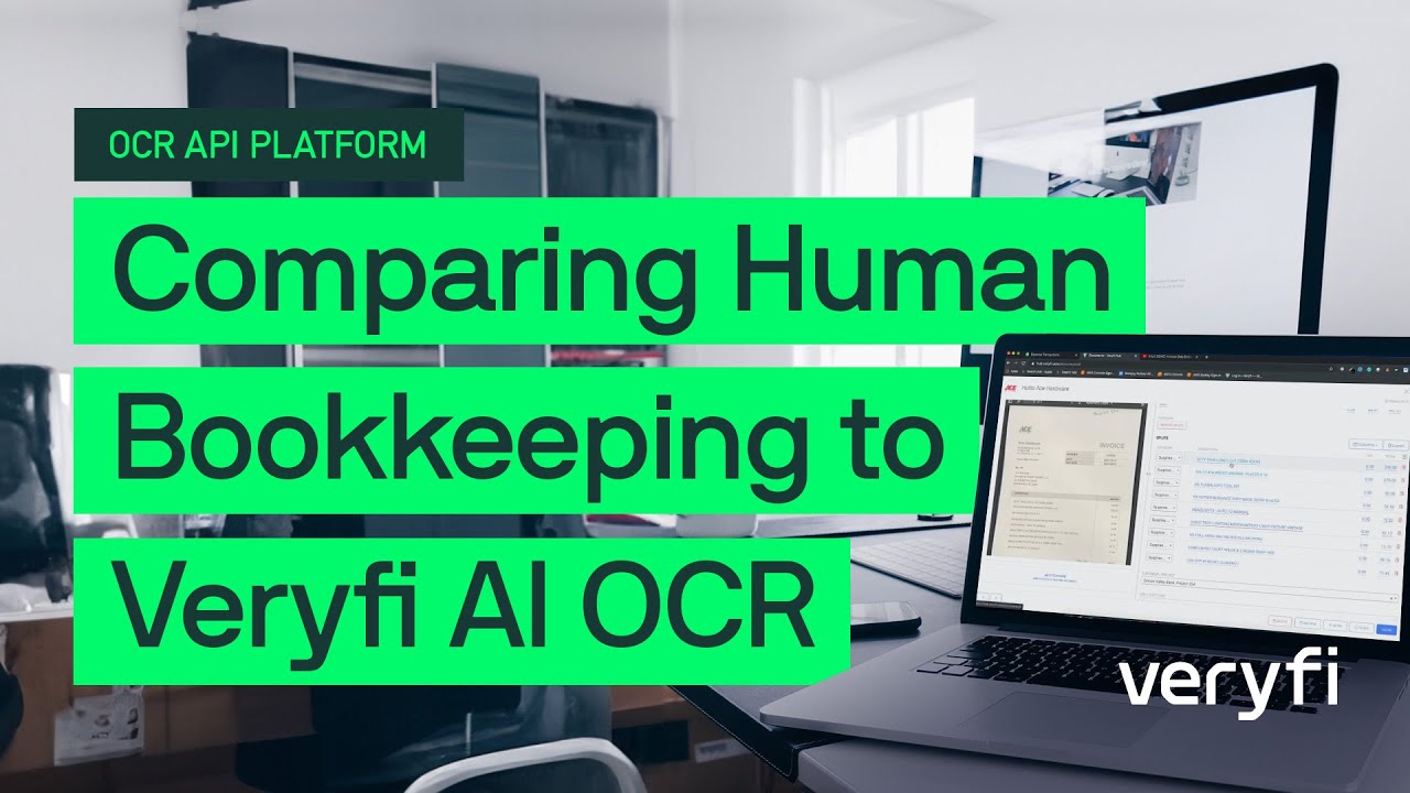 Veryfi OCR API Platform | Comparing Human Bookkeeping to Veryfi AI OCR